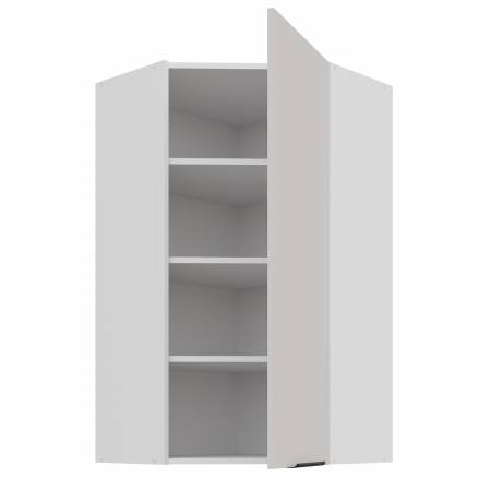 Szafka narożna 60 cm kaszmir + biały CAROL 60x60 GN-108 1F 45